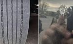 Родители спряха автобус с износени гуми и спукано стъкло
