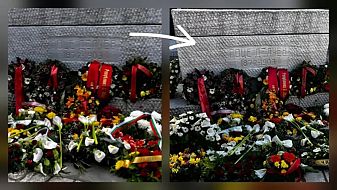 В Скопие пак поругаха българското знаме на гроба на Гоце Делчев