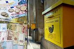 Обменяме евро в 2230 пощенски станции, но има лимит