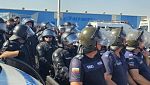 Полицаи и горски се бутат на магистрала 