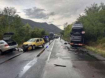 Затвориха в двете посоки пътя Видин – Враца в района на Враца