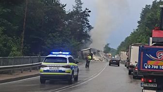 Турски тир уби дете в Прохода на Републиката, опита се да избяга