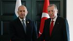 Президентът Радев се срещна с Ердоган и го покани в България
